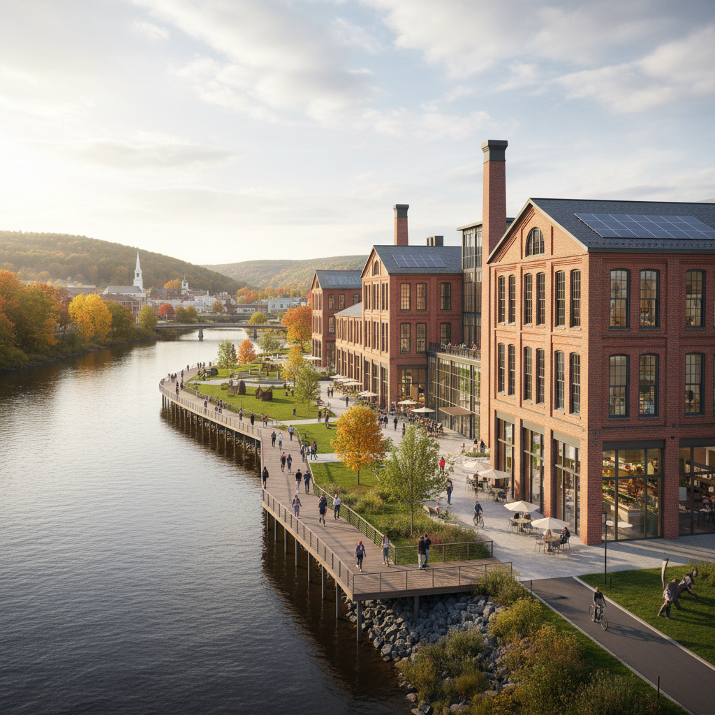 New England’s Mill Towns Revitalize Industrial Revolution Mills