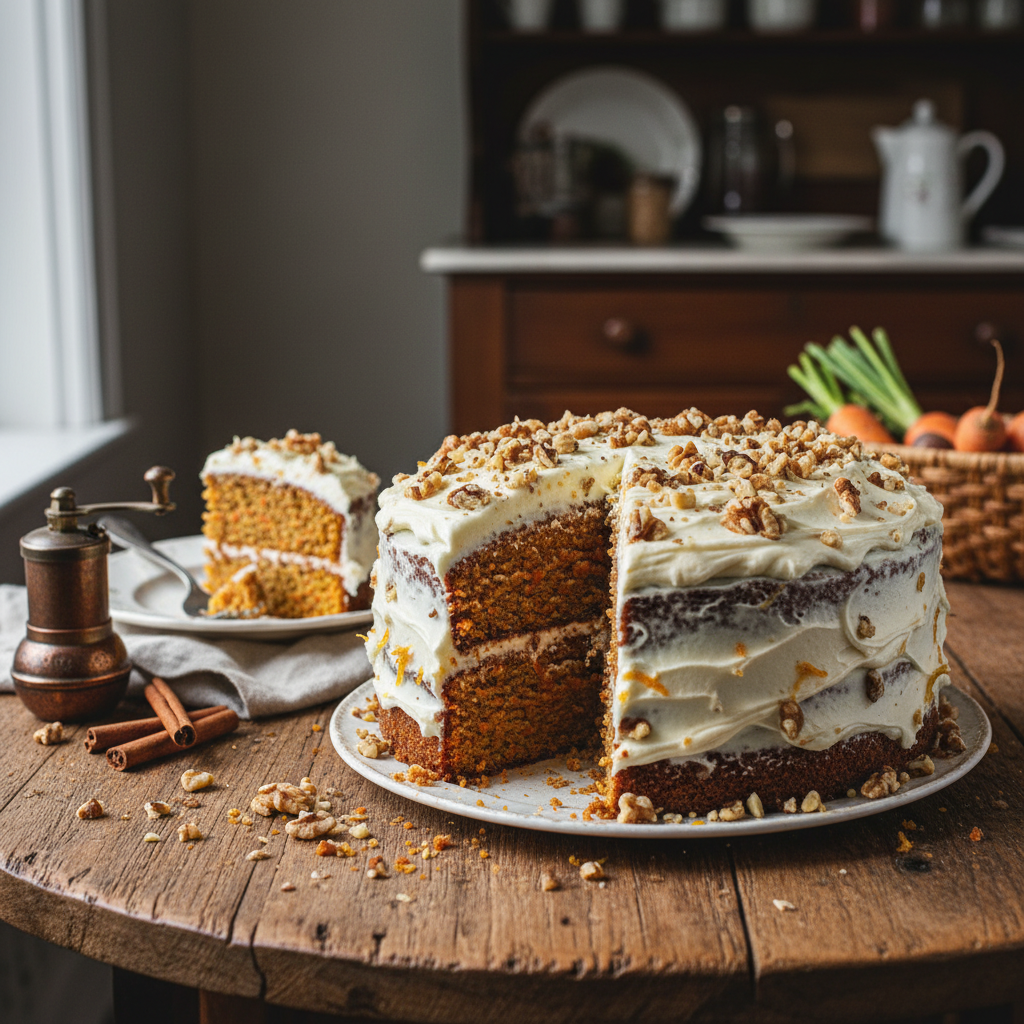 Classic Spiced Carrot Cake Recipe Celebrates Easter Traditions
