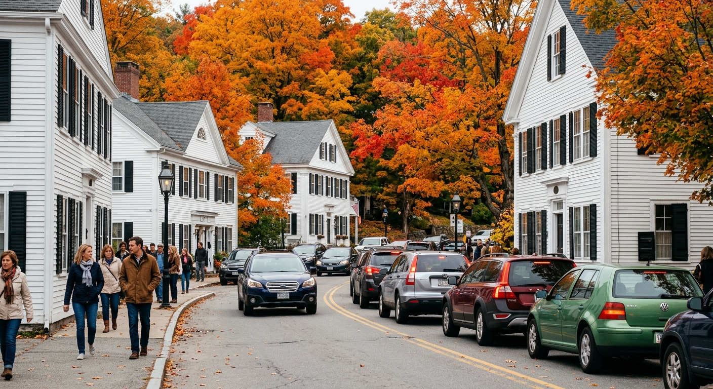 Visitors Flock to Vermont for Peak Fall Foliage Season