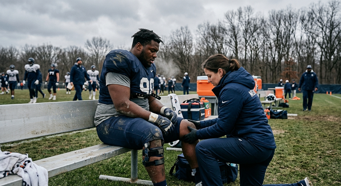 Patriots’ Will Campbell Avoids Major Knee Injury, Considered Week-to-Week